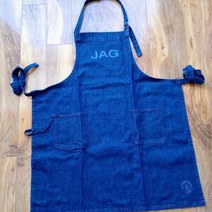 Kitchen denim apron 100%cotton big pockets